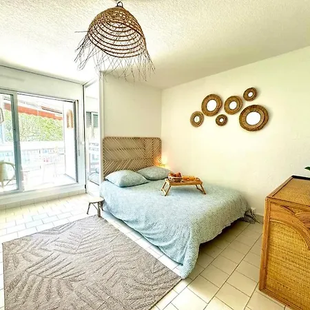 The Palm 100m De La Parking Clim Wifi La Grande-Motte